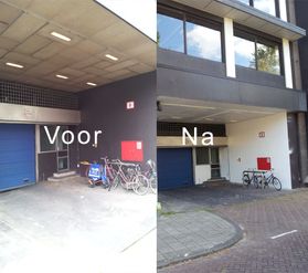 Uitrit parkeergarage